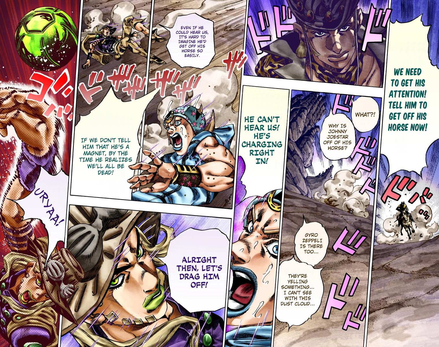 Read Jojo's Bizarre Adventure Part 7 Steel Ball Run Manga Online