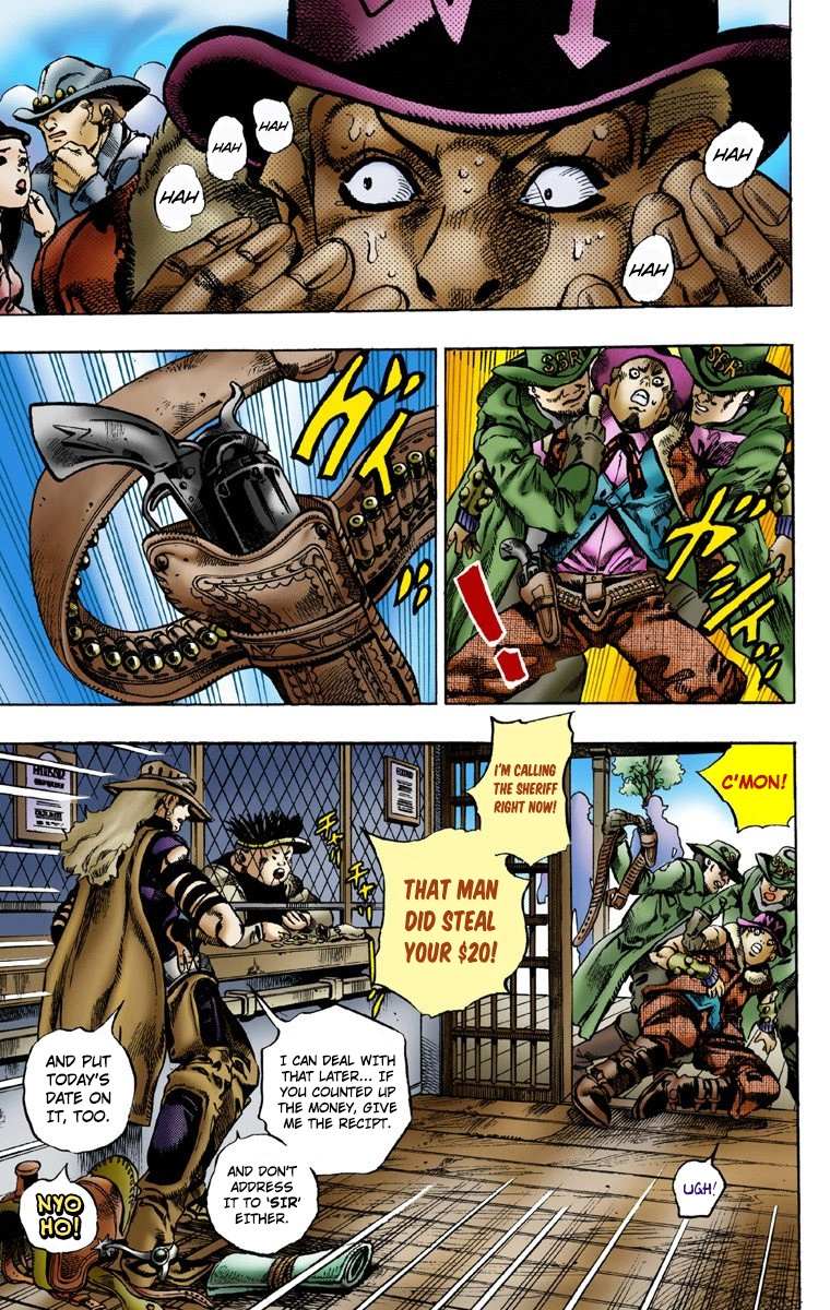 Read Jojo's Bizarre Adventure Part 7 Steel Ball Run Manga Online