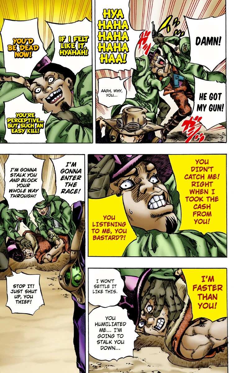 Read Jojo's Bizarre Adventure Part 7 Steel Ball Run Manga Online