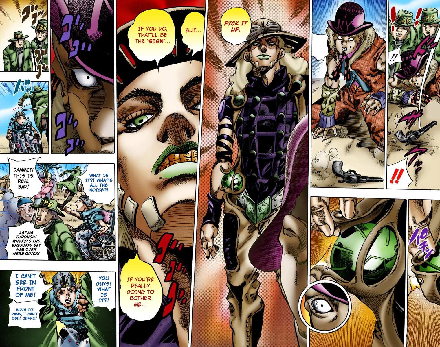 Read Jojo's Bizarre Adventure Part 7 Steel Ball Run Manga Online