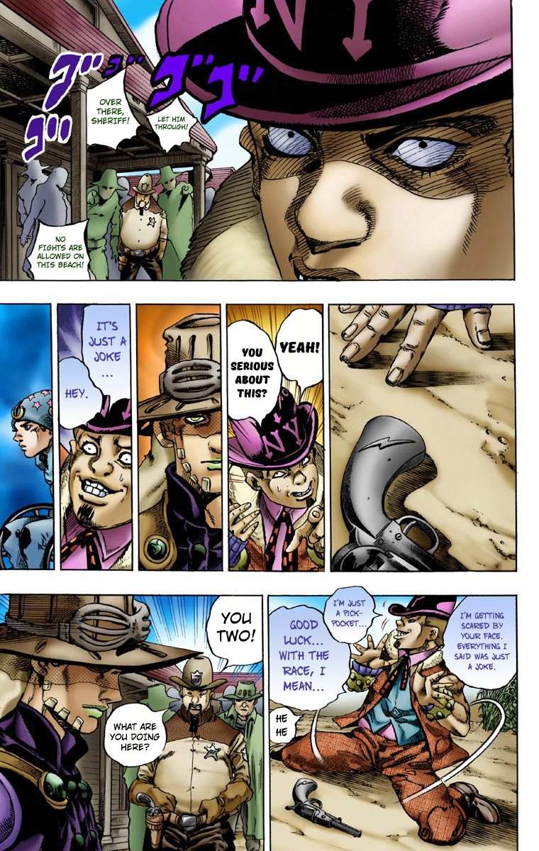 Read Jojo's Bizarre Adventure Part 7 Steel Ball Run Manga Online