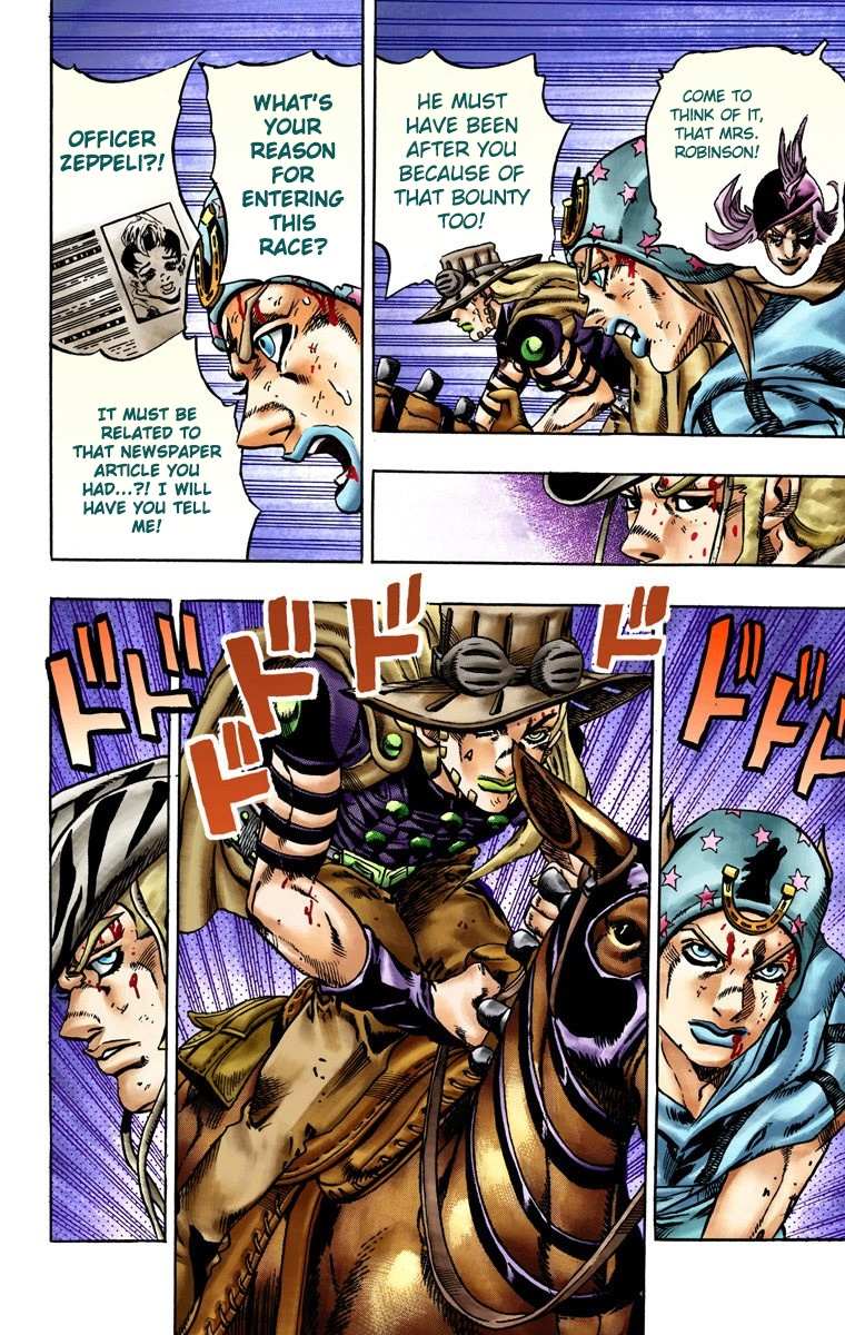 Read Jojo's Bizarre Adventure Part 7 Steel Ball Run Manga Online