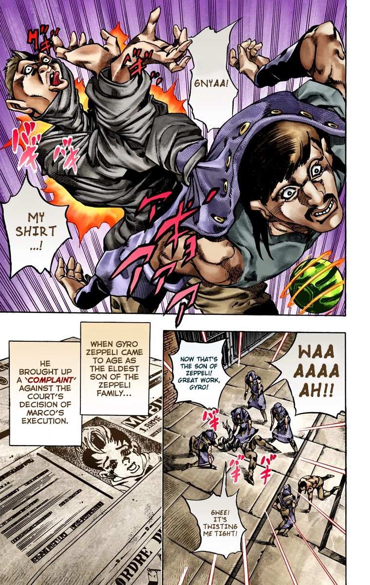 Read Jojo's Bizarre Adventure Part 7 Steel Ball Run Manga Online