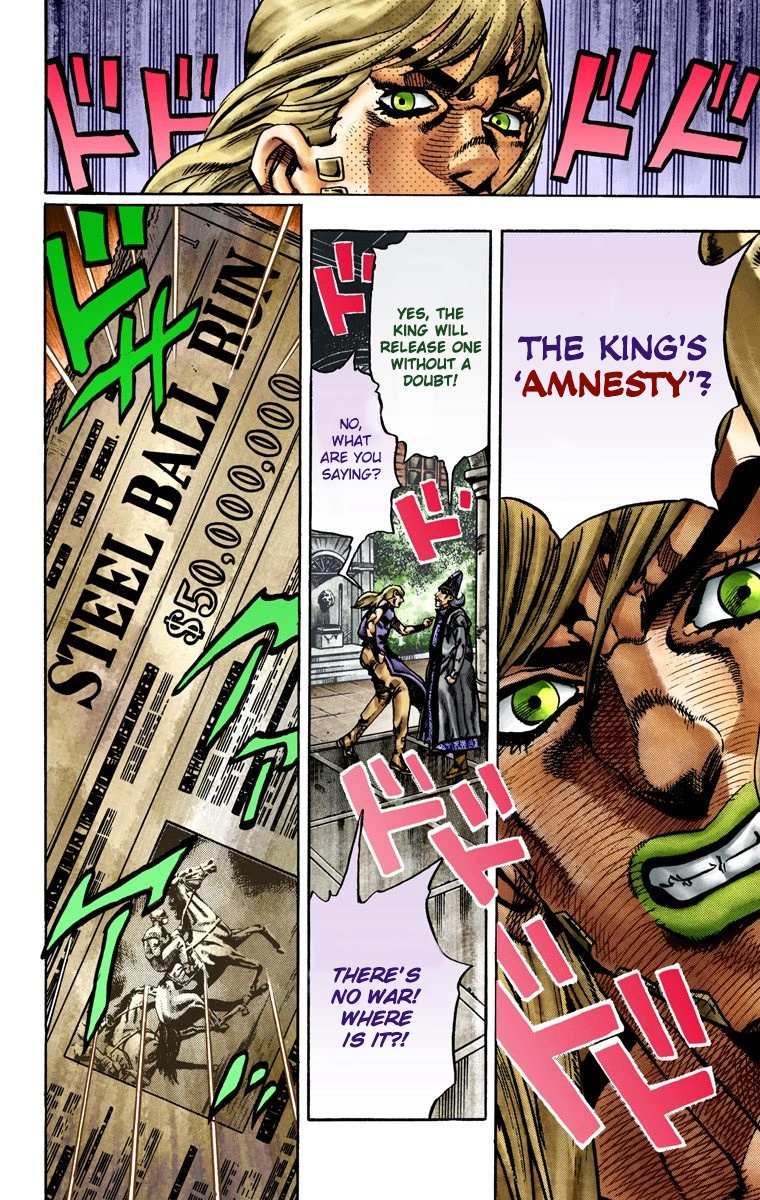 Read Jojo's Bizarre Adventure Part 7 Steel Ball Run Manga Online