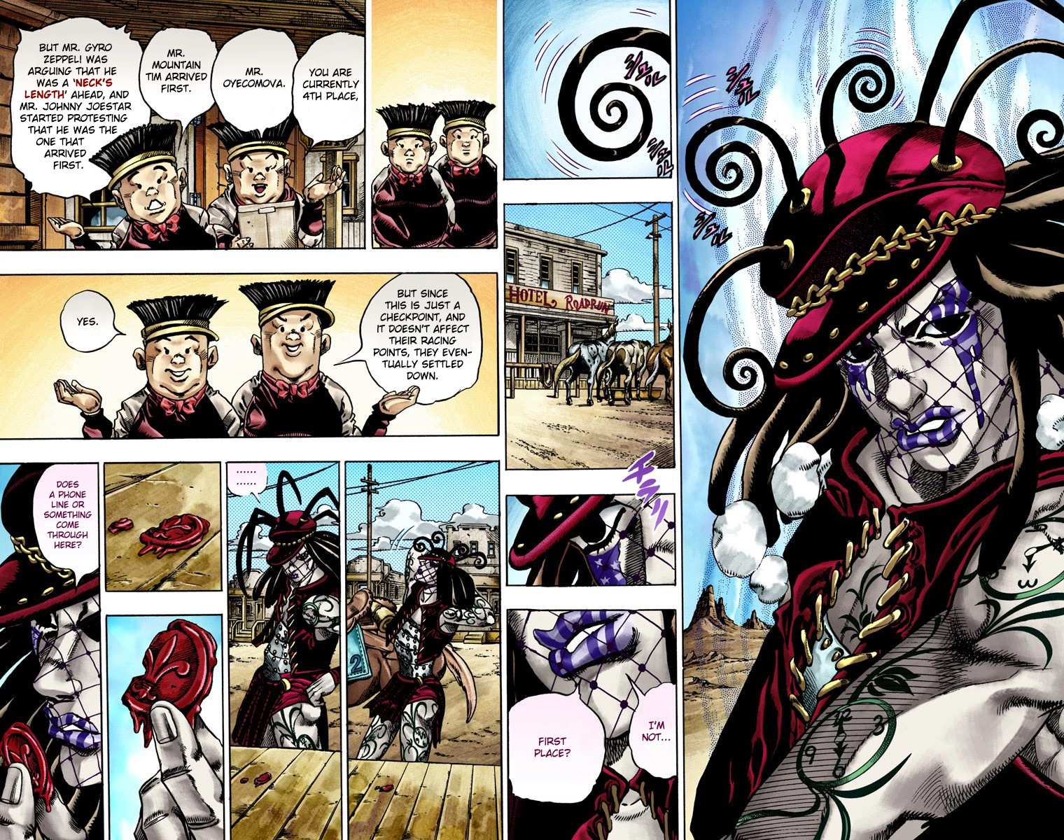 Read Jojo's Bizarre Adventure Part 7 Steel Ball Run Manga Online