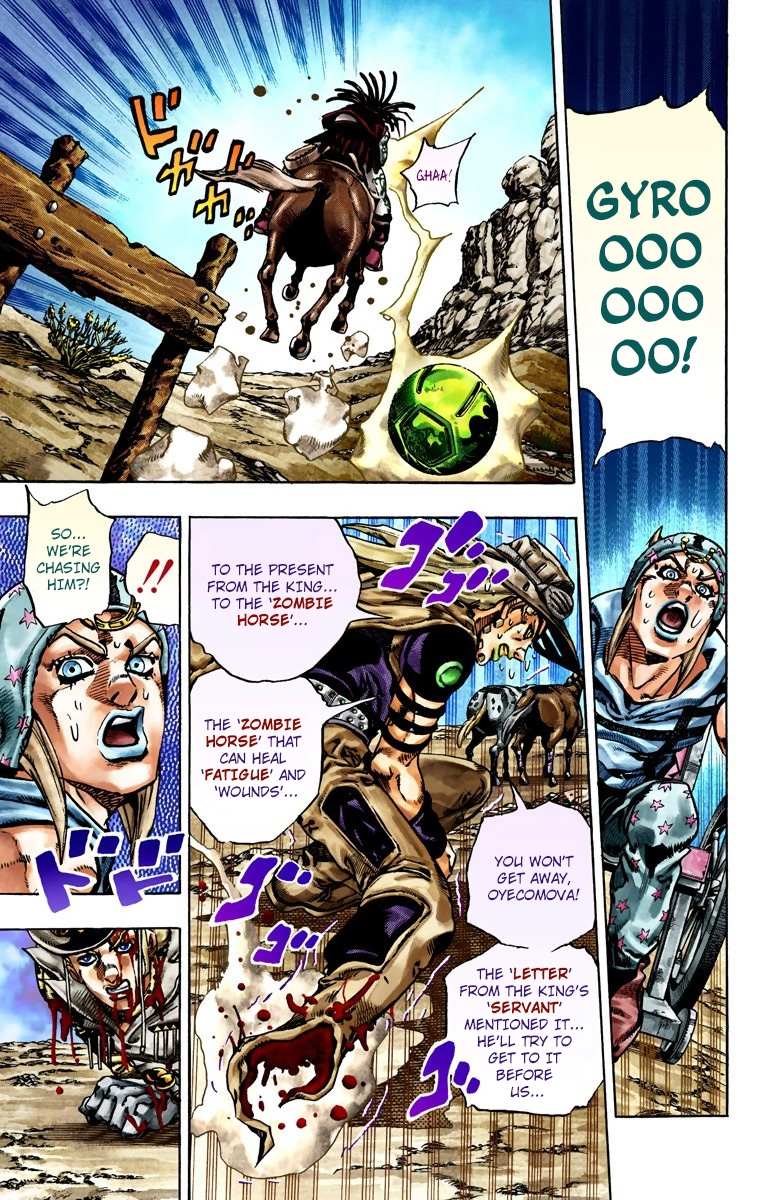 Read Jojo's Bizarre Adventure Part 7 Steel Ball Run Manga Online