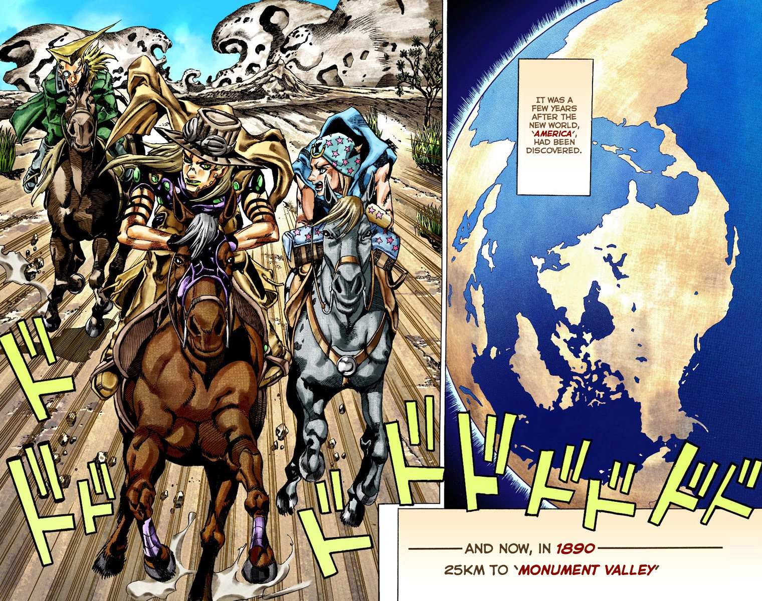 Read Jojo's Bizarre Adventure Part 7 Steel Ball Run Manga Online