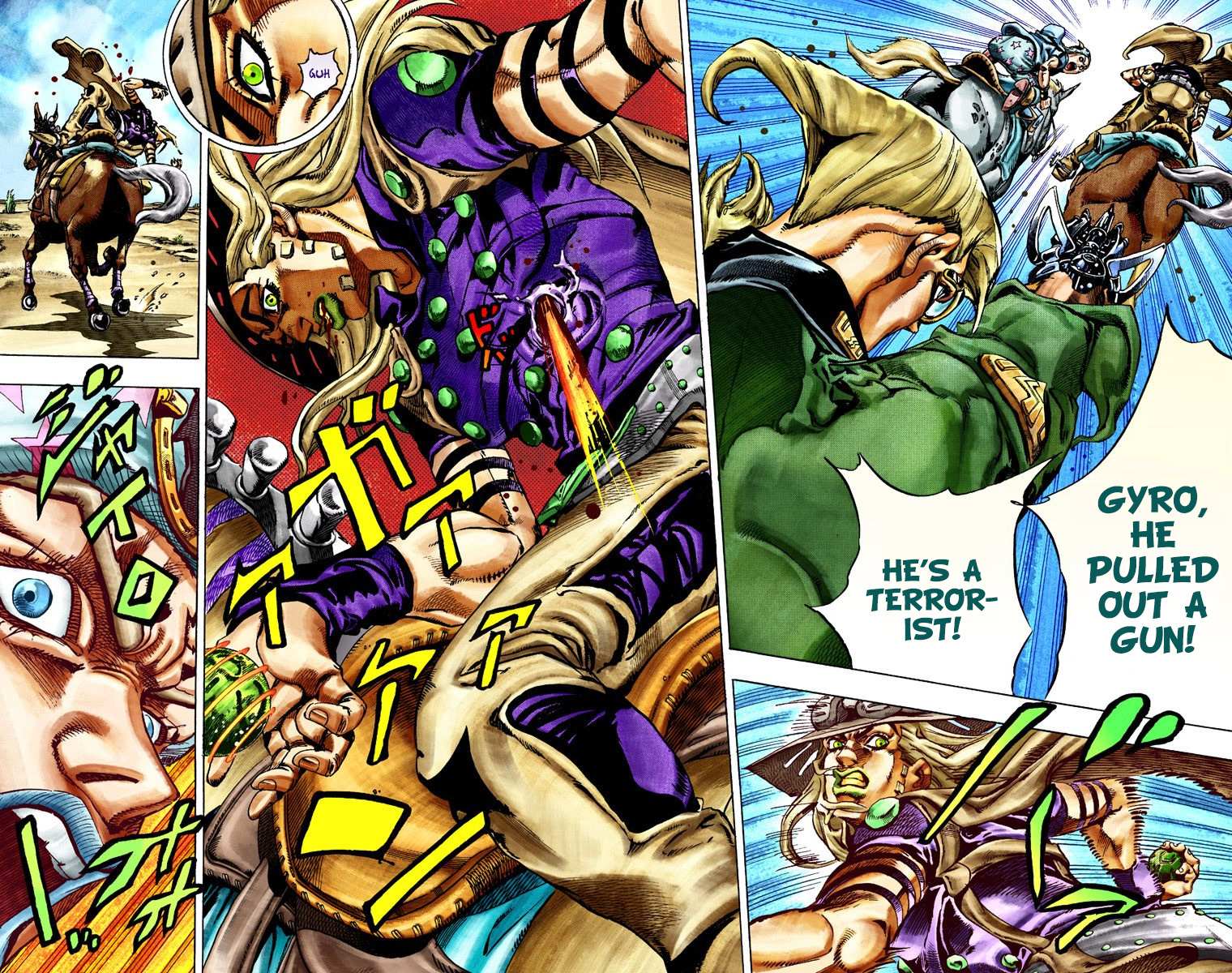 Read Jojo's Bizarre Adventure Part 7 Steel Ball Run Manga Online