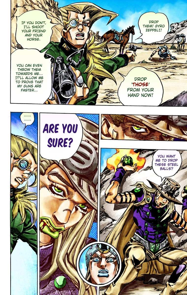Read Jojo's Bizarre Adventure Part 7 Steel Ball Run Manga Online