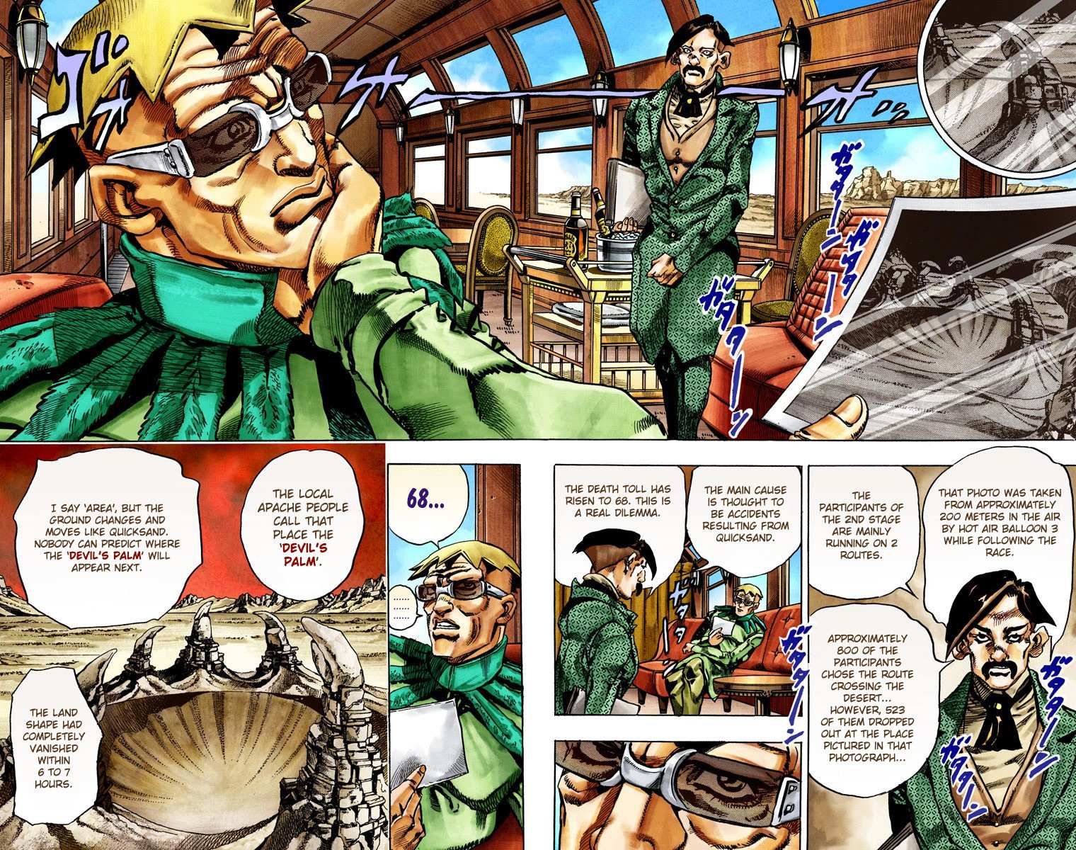 Read Jojo's Bizarre Adventure Part 7 Steel Ball Run Manga Online