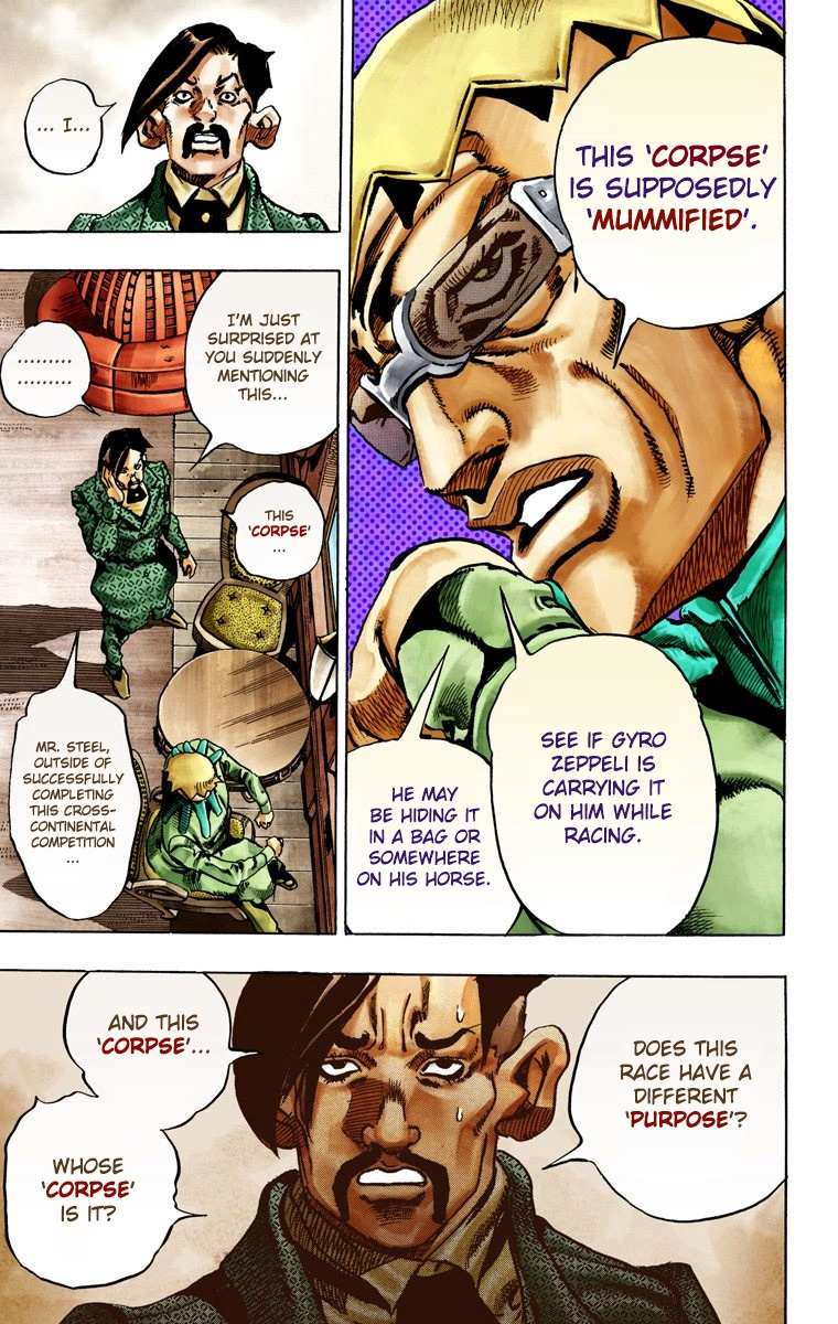 Read Jojo's Bizarre Adventure Part 7 Steel Ball Run Manga Online