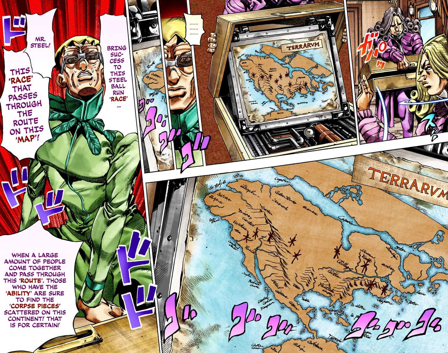 Read Jojo's Bizarre Adventure Part 7 Steel Ball Run Manga Online