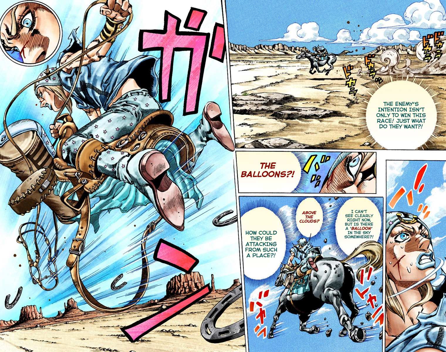 Read Jojo's Bizarre Adventure Part 7 Steel Ball Run Manga Online