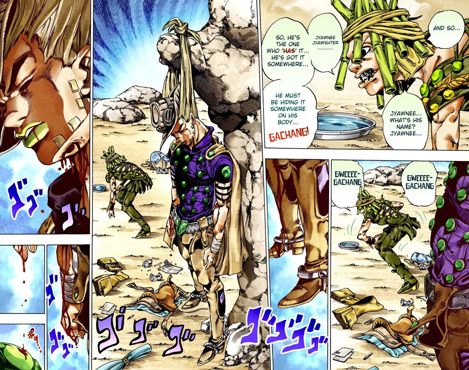 Read Jojo's Bizarre Adventure Part 7 Steel Ball Run Manga Online