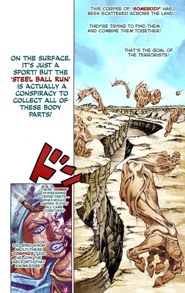 Read Jojo's Bizarre Adventure Part 7 Steel Ball Run Manga Online