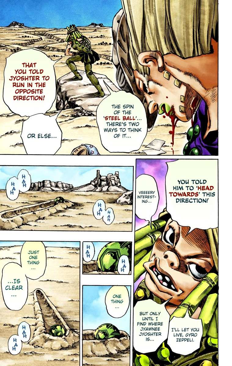 Read Jojo's Bizarre Adventure Part 7 Steel Ball Run Manga Online
