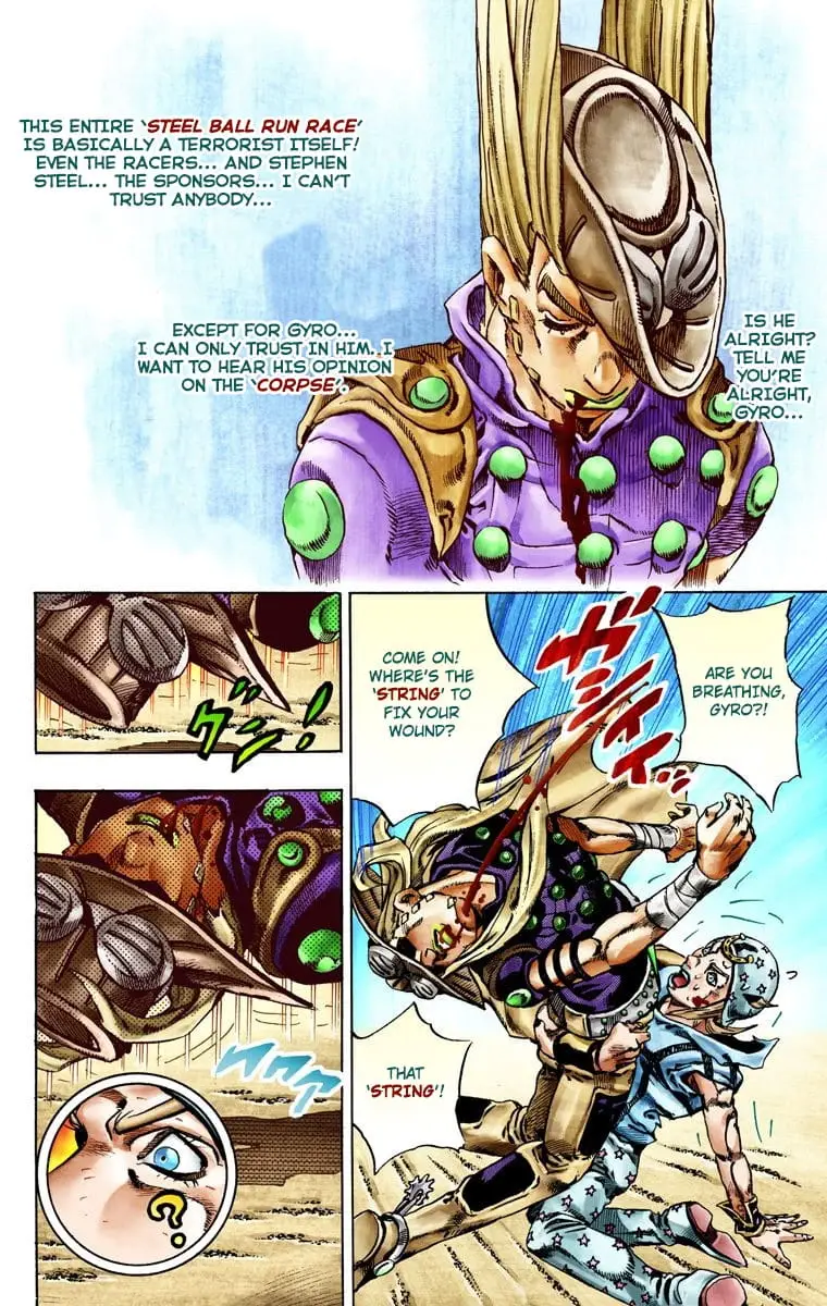 Read Jojo's Bizarre Adventure Part 7 Steel Ball Run Manga Online