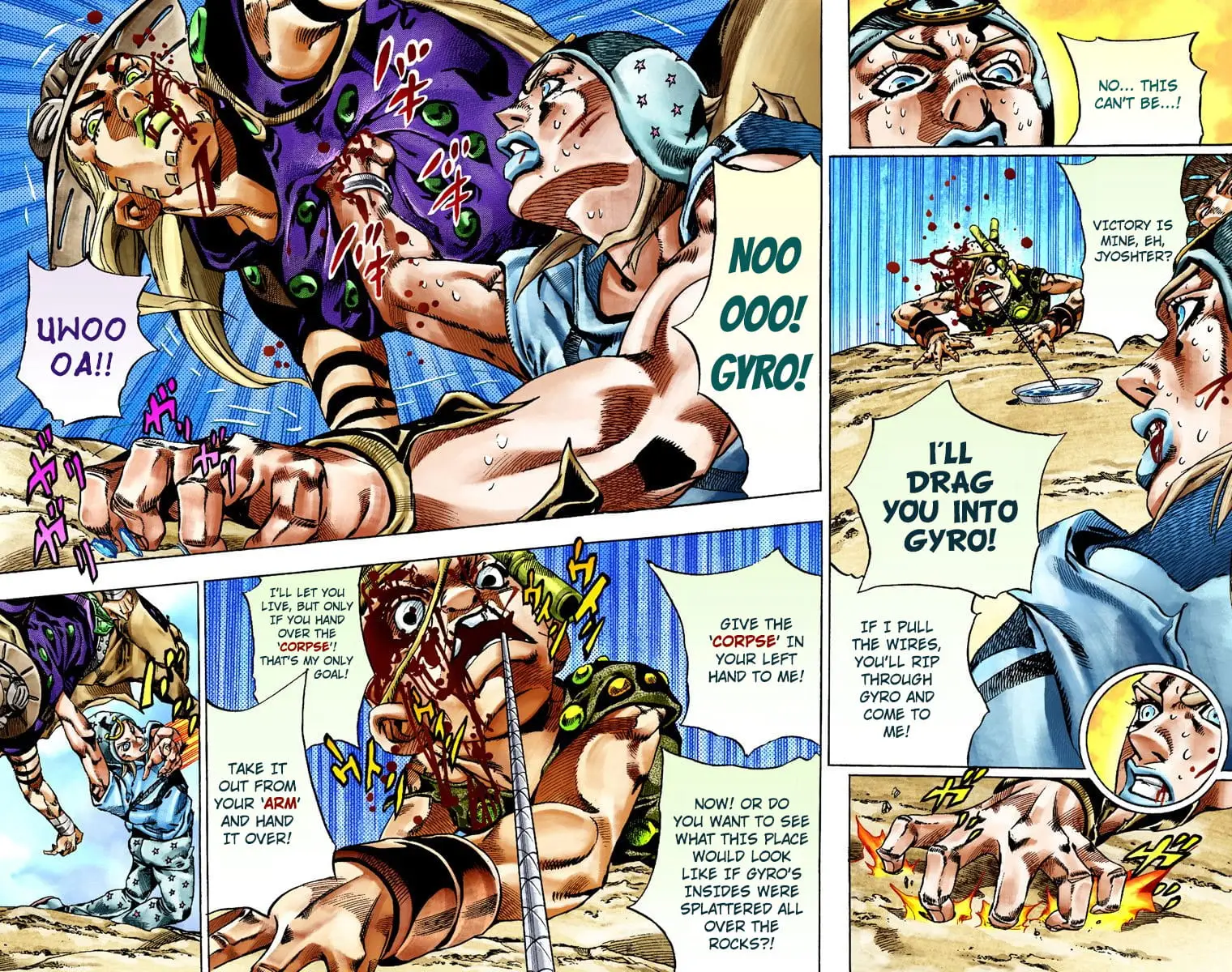 Read Jojo's Bizarre Adventure Part 7 Steel Ball Run Manga Online
