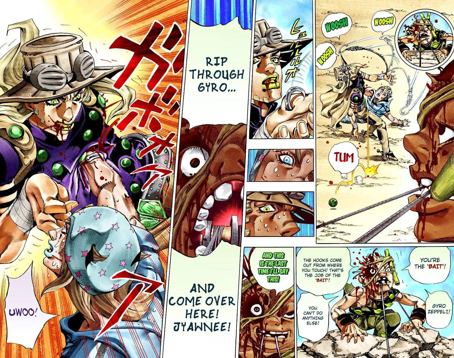 Read Jojo's Bizarre Adventure Part 7 Steel Ball Run Manga Online