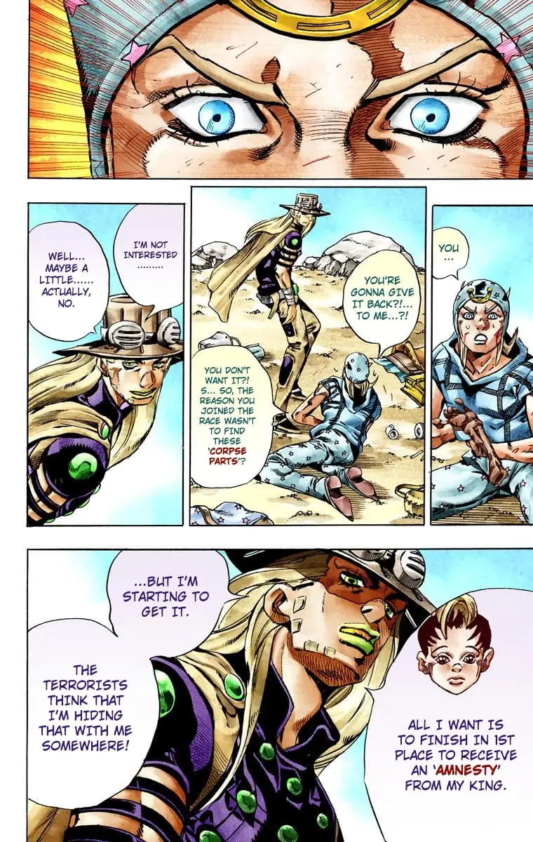 Read Jojo's Bizarre Adventure Part 7 Steel Ball Run Manga Online
