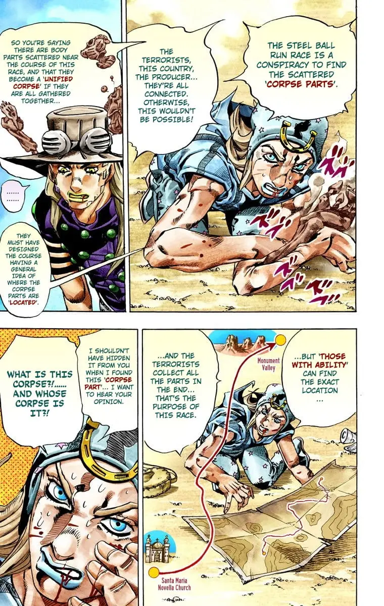 Read Jojo's Bizarre Adventure Part 7 Steel Ball Run Manga Online