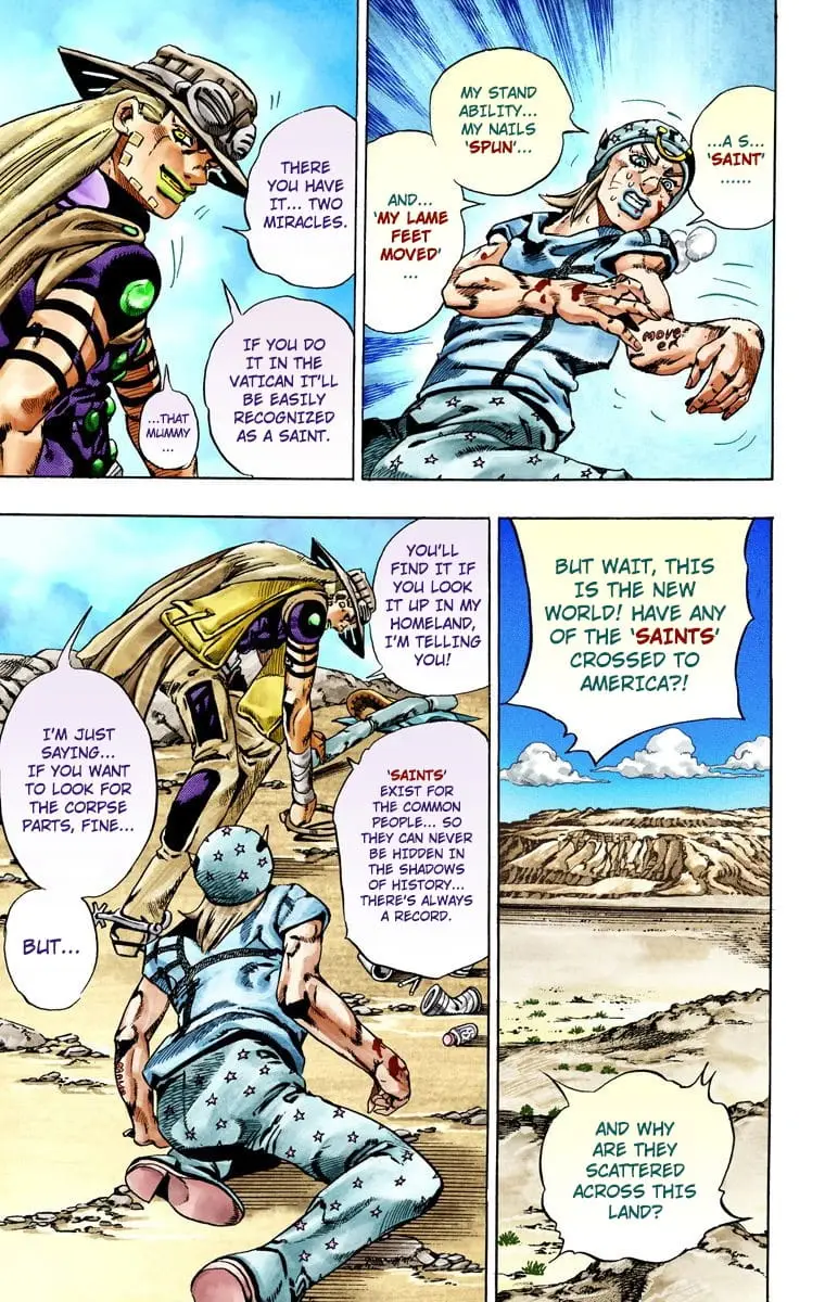 Read Jojo's Bizarre Adventure Part 7 Steel Ball Run Manga Online