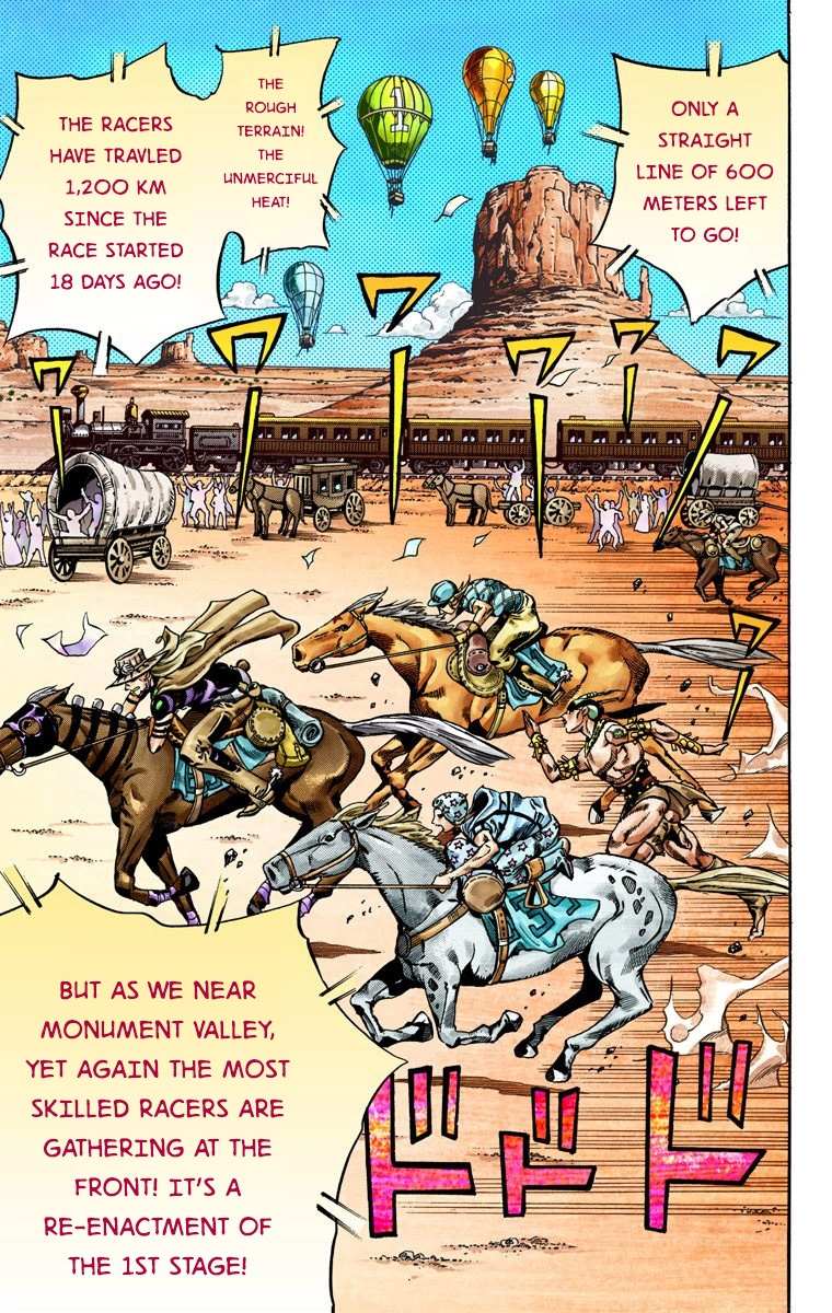Read Jojo's Bizarre Adventure Part 7 Steel Ball Run Manga Online