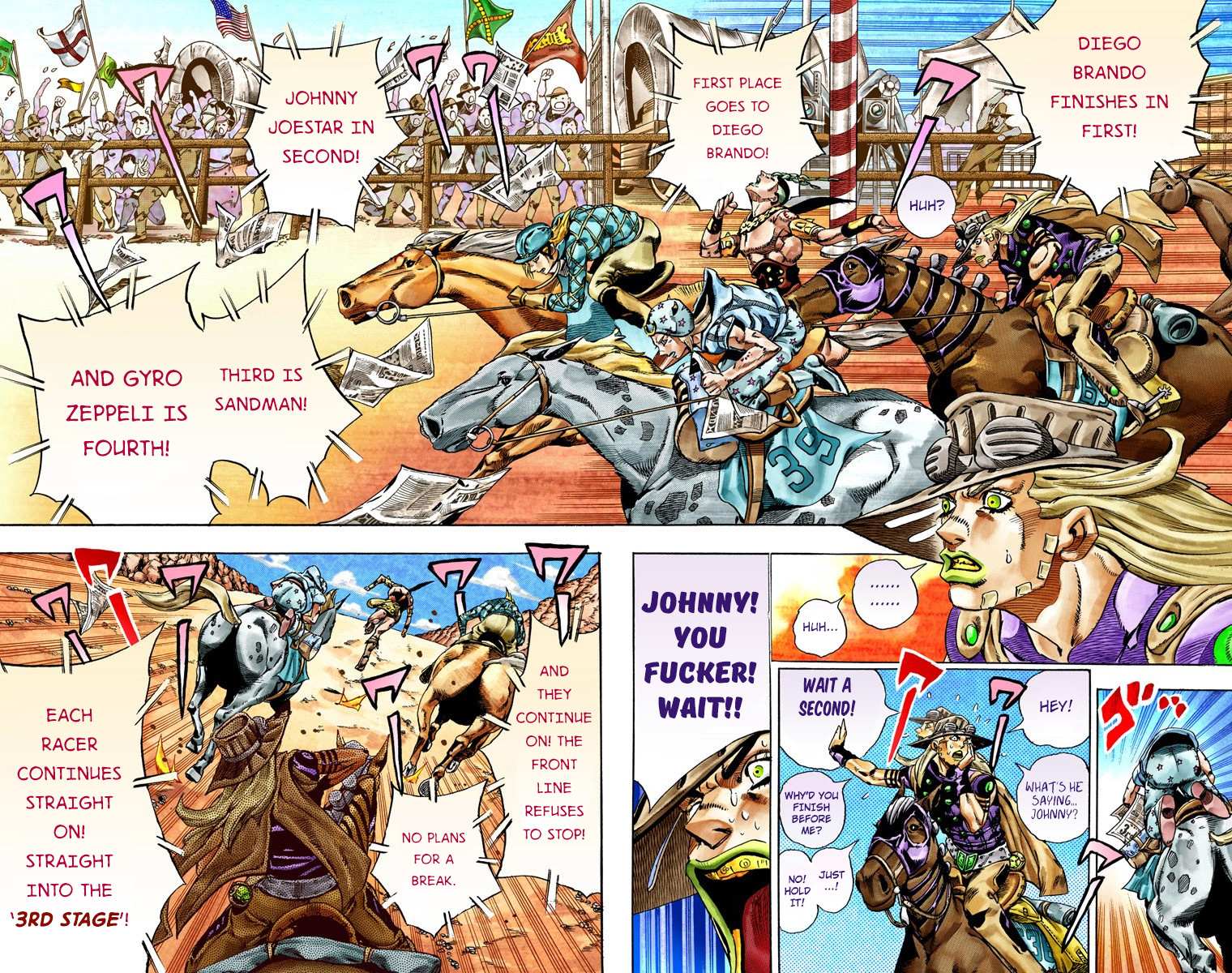 Read Jojo's Bizarre Adventure Part 7 Steel Ball Run Manga Online