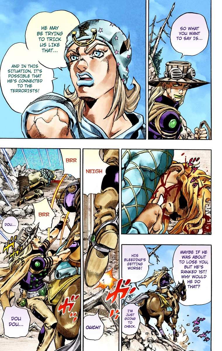 Read Jojo's Bizarre Adventure Part 7 Steel Ball Run Manga Online