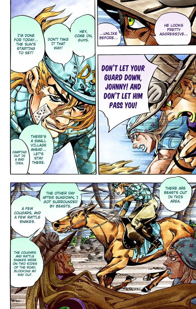 Read Jojo's Bizarre Adventure Part 7 Steel Ball Run Manga Online