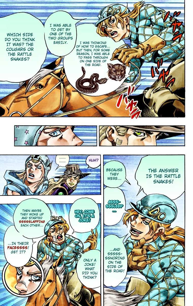 Read Jojo's Bizarre Adventure Part 7 Steel Ball Run Manga Online