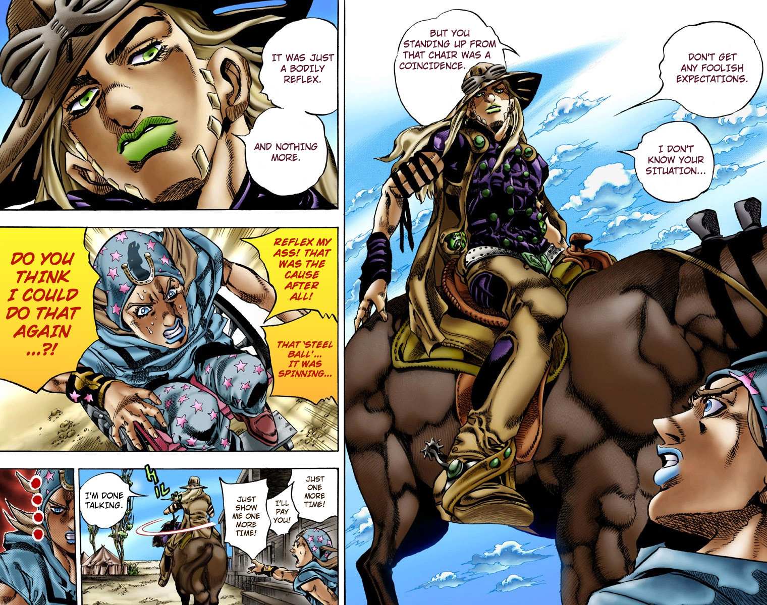 Read Jojo's Bizarre Adventure Part 7 Steel Ball Run Manga Online