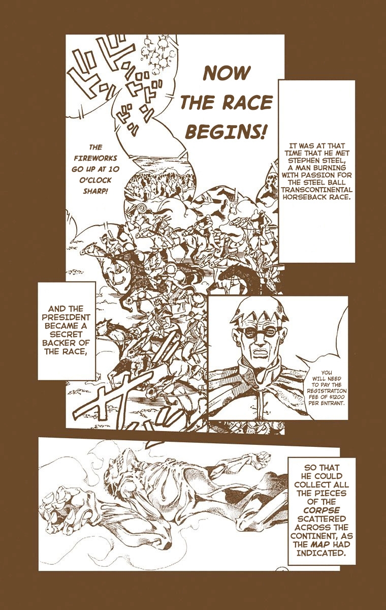 Read Jojo's Bizarre Adventure Part 7 Steel Ball Run Manga Online