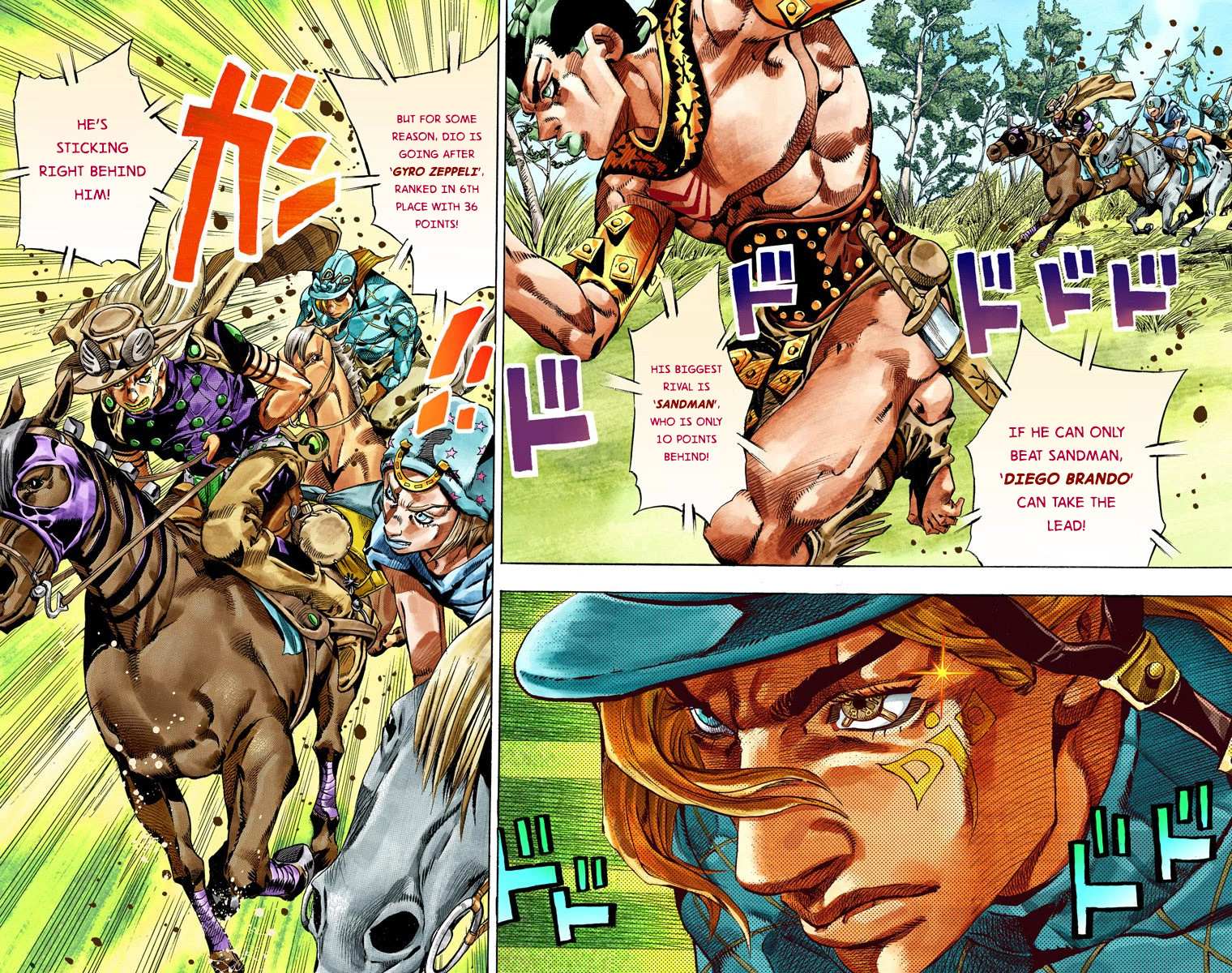 Read Jojo's Bizarre Adventure Part 7 Steel Ball Run Manga Online