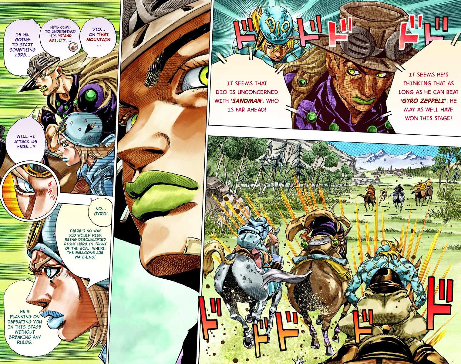 Read Jojo's Bizarre Adventure Part 7 Steel Ball Run Manga Online