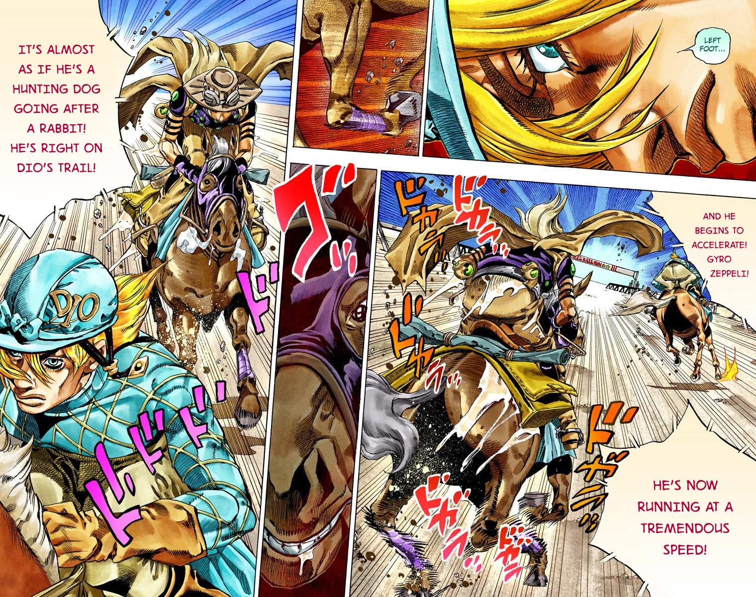 Read Jojo's Bizarre Adventure Part 7 Steel Ball Run Manga Online