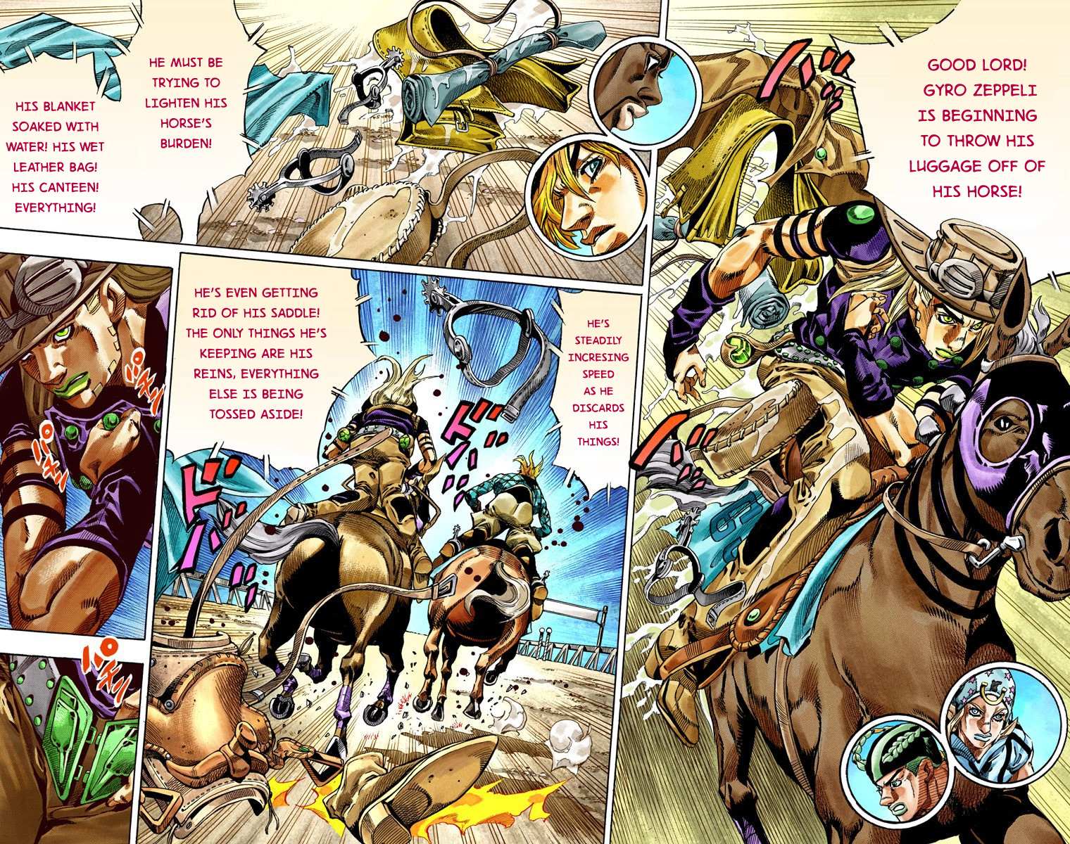 Read Jojo's Bizarre Adventure Part 7 Steel Ball Run Manga Online