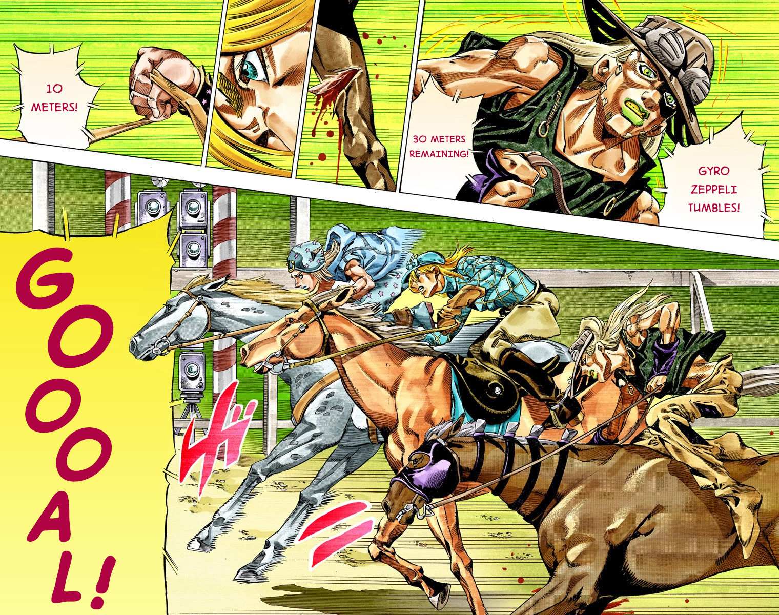 Read Jojo's Bizarre Adventure Part 7 Steel Ball Run Manga Online