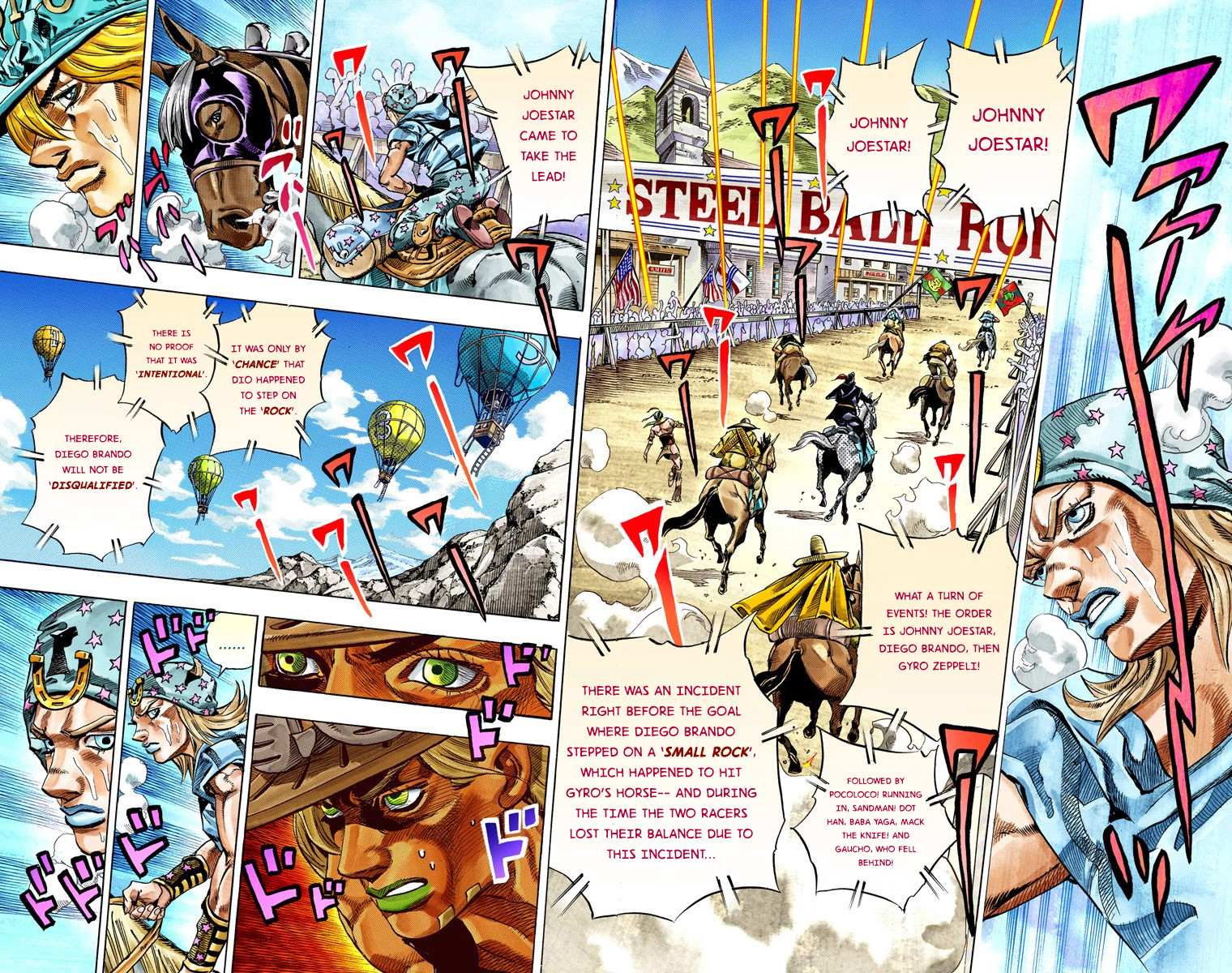 Read Jojo's Bizarre Adventure Part 7 Steel Ball Run Manga Online