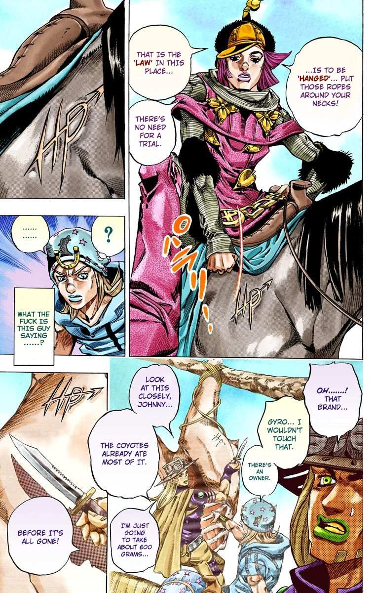 Read Jojo's Bizarre Adventure Part 7 Steel Ball Run Manga Online
