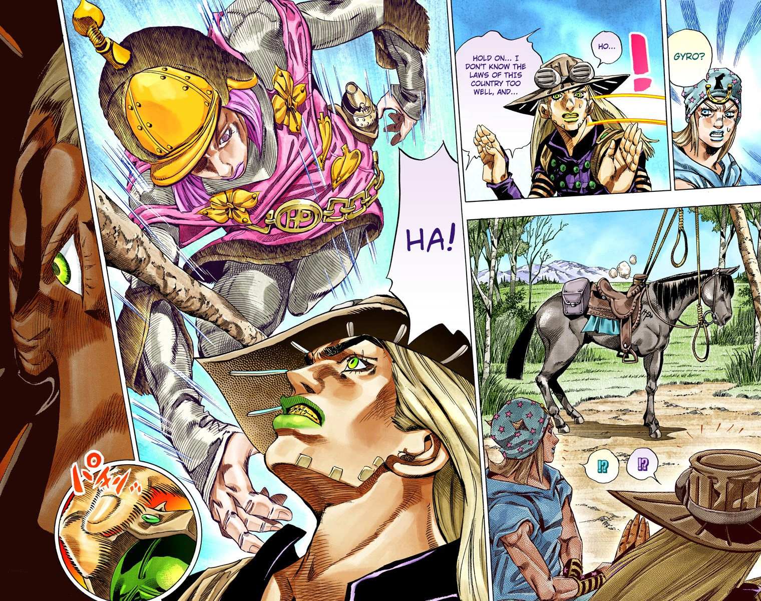 Read Jojo's Bizarre Adventure Part 7 Steel Ball Run Manga Online