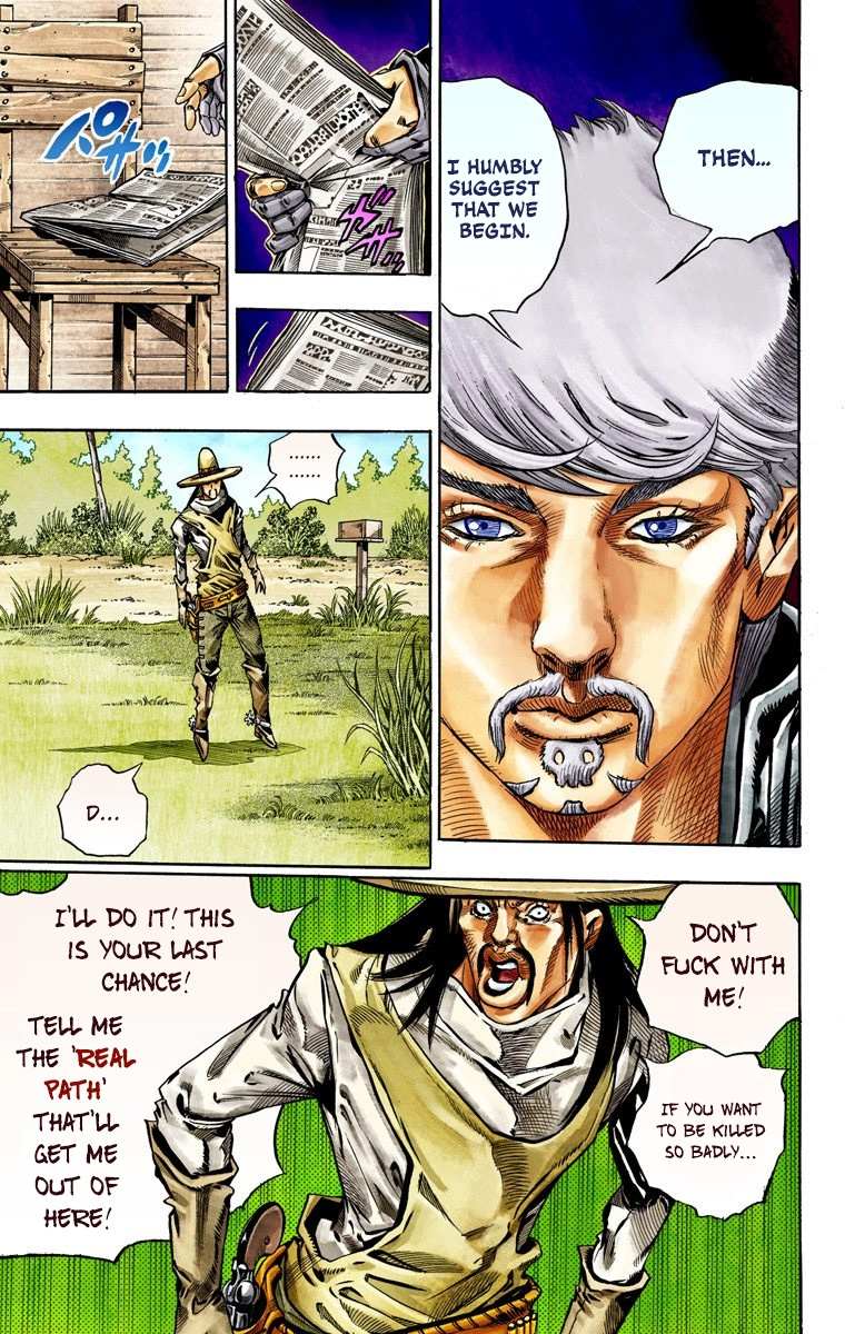 Read Jojo's Bizarre Adventure Part 7 Steel Ball Run Manga Online