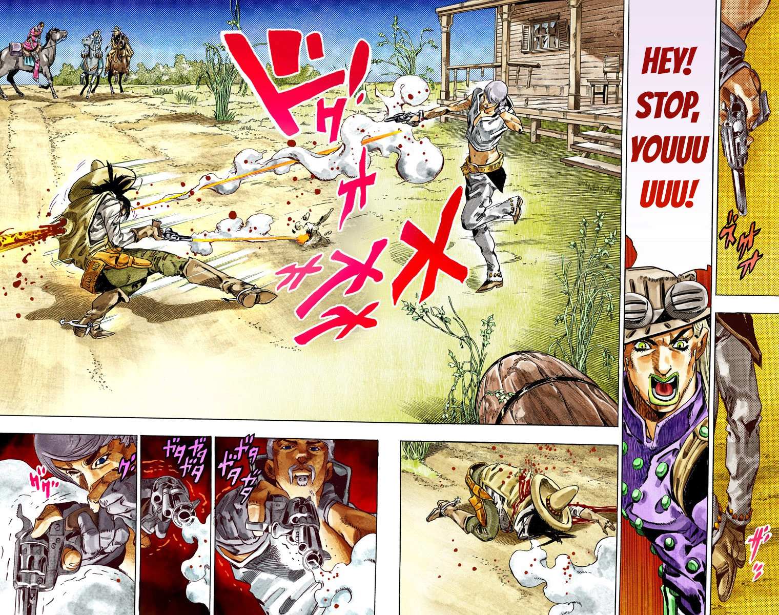Read Jojo's Bizarre Adventure Part 7 Steel Ball Run Manga Online