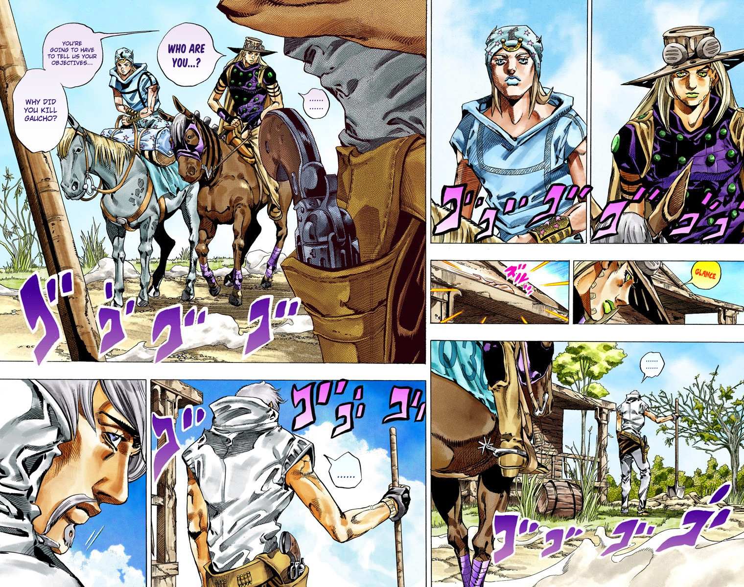 Read Jojo's Bizarre Adventure Part 7 Steel Ball Run Manga Online