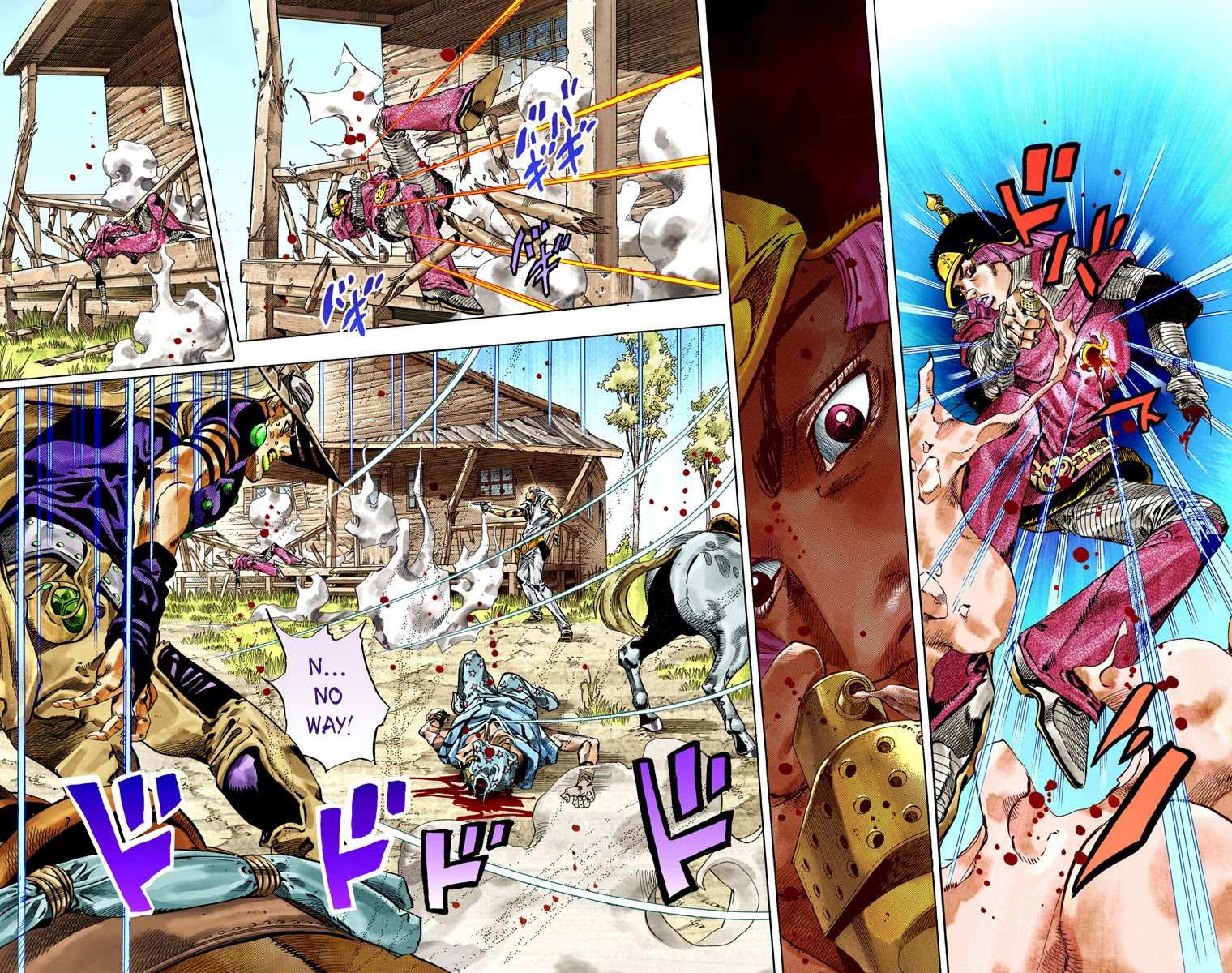 Read Jojo's Bizarre Adventure Part 7 Steel Ball Run Manga Online