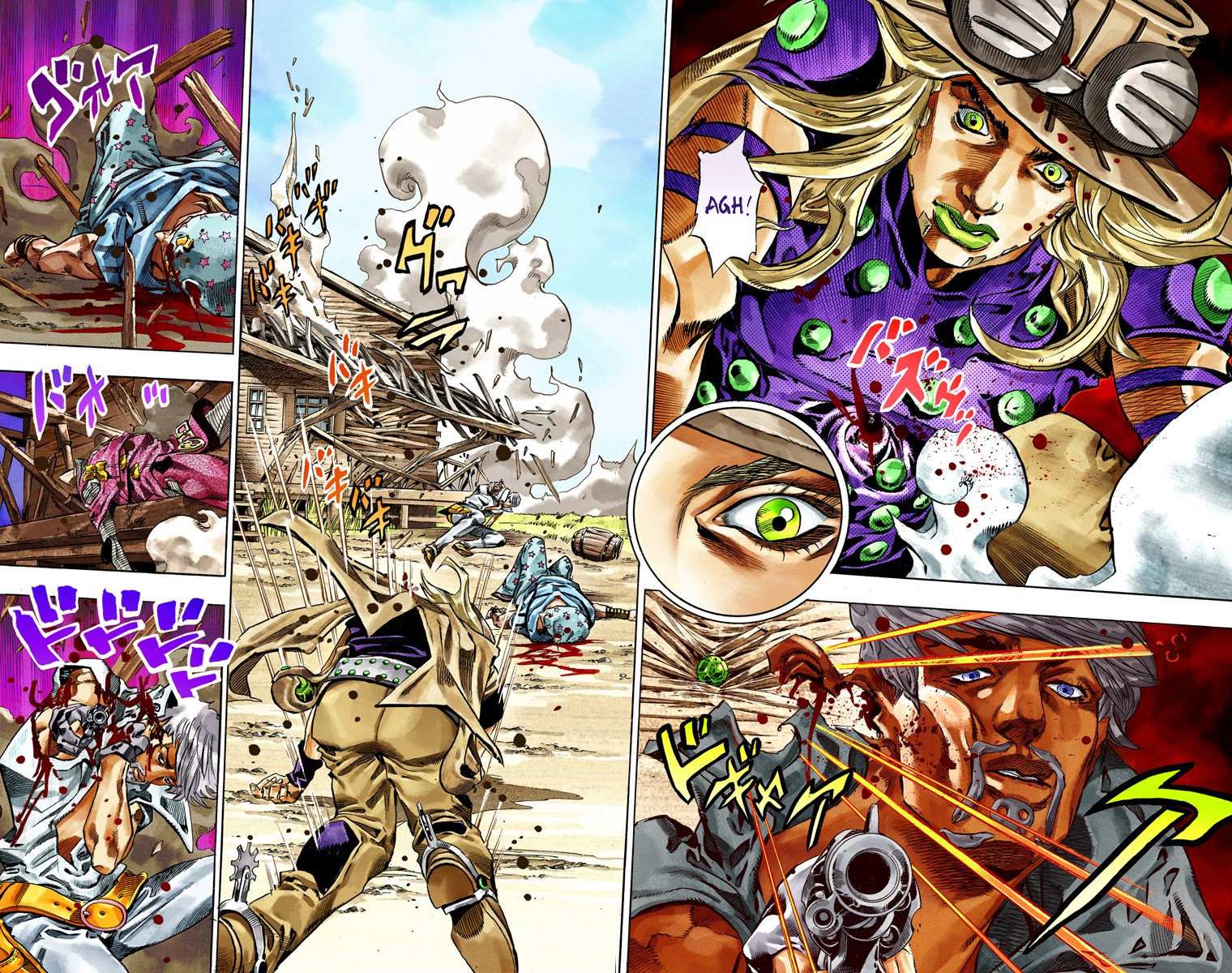 Read Jojo's Bizarre Adventure Part 7 Steel Ball Run Manga Online