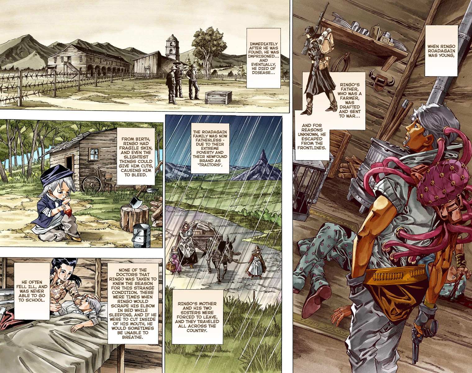 Read Jojo's Bizarre Adventure Part 7 Steel Ball Run Manga Online