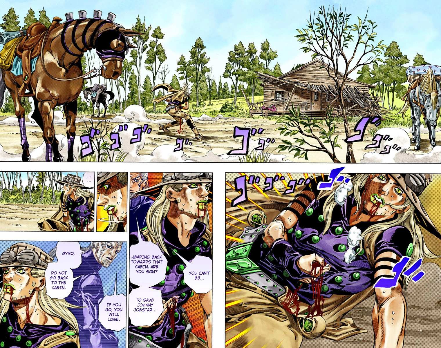 Read Jojo's Bizarre Adventure Part 7 Steel Ball Run Manga Online