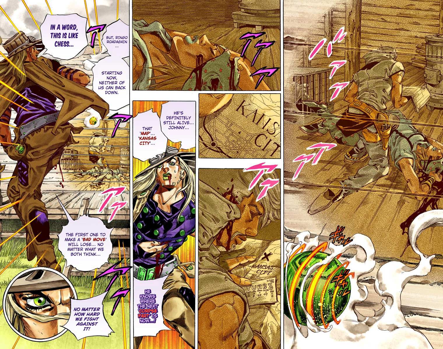 Read Jojo's Bizarre Adventure Part 7 Steel Ball Run Manga Online