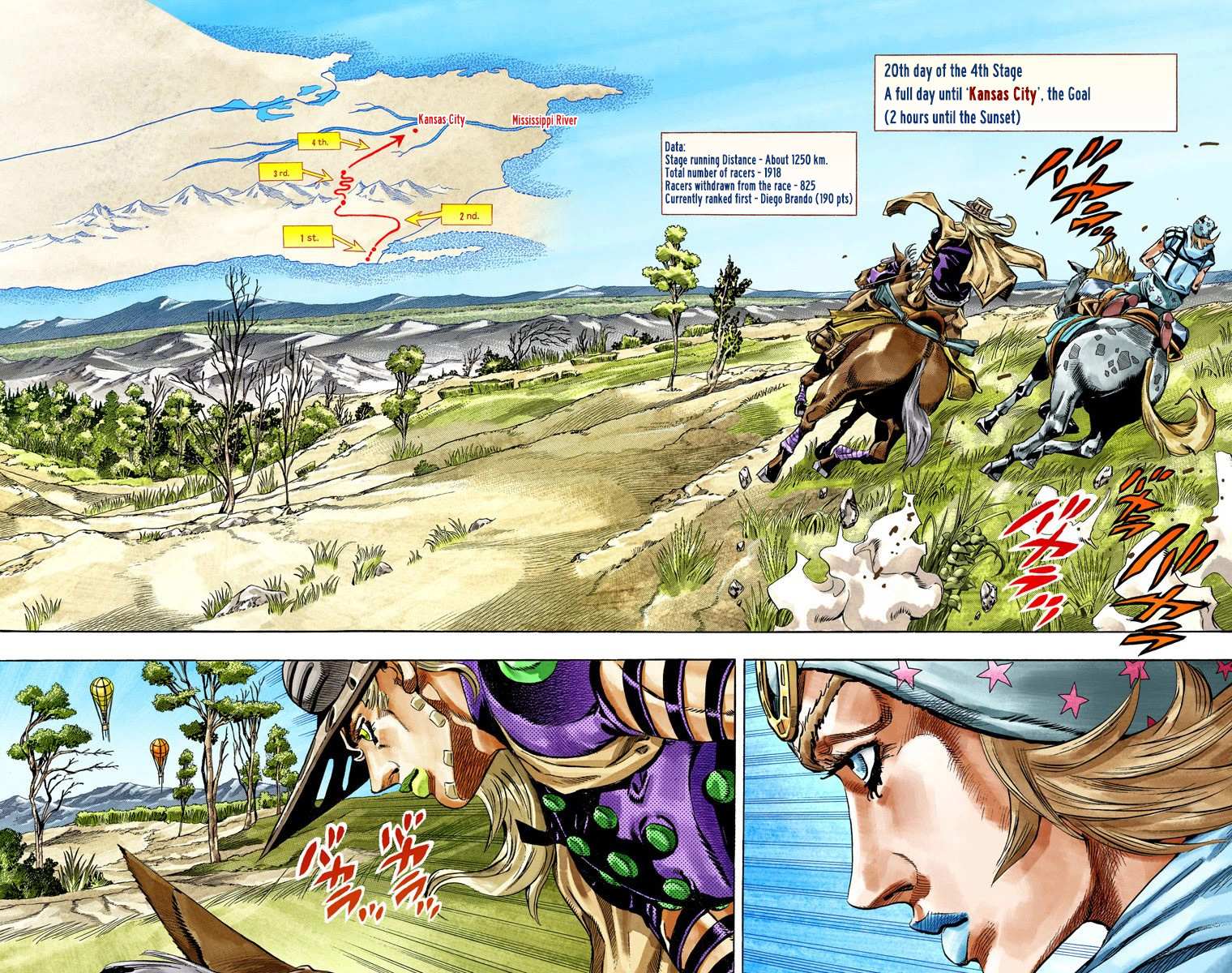 Read Jojo's Bizarre Adventure Part 7 Steel Ball Run Manga Online